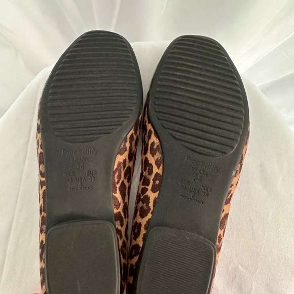 Piccadilly Cloud leopard print flats - Picture 5 of 7